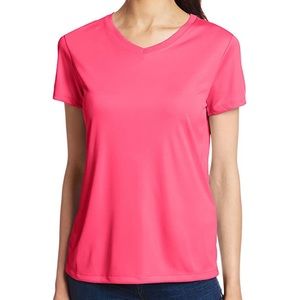 V Neck cool Dry Performance Tshirt